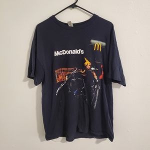 Final Fantasy 7 McDonald's Collab Shirt Square Enix
